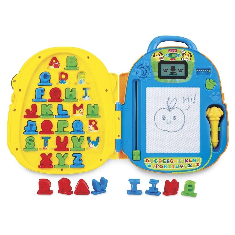 Winfun Lil Learner Alphabet Backpack Learning Fun Travel Toy Age 3+ Toddler Play